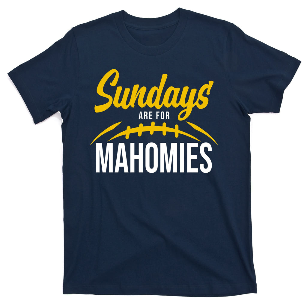 Sundays Are For Mahomies Football Lover T-Shirt