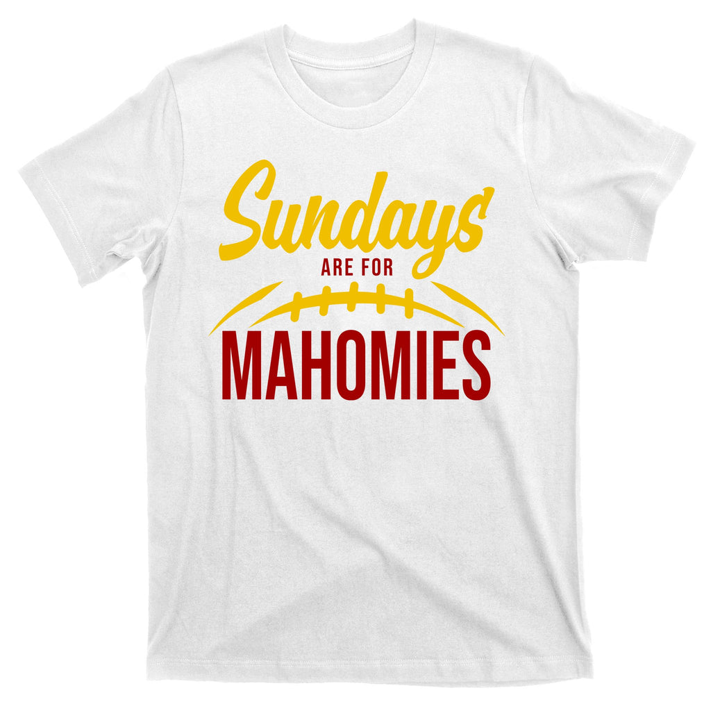 Sundays Are For Mahomies Football Lover T-Shirt