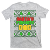 Santa's Favorite Dad Ugly Sweater T-Shirt