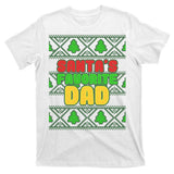 Santa's Favorite Dad Ugly Sweater T-Shirt