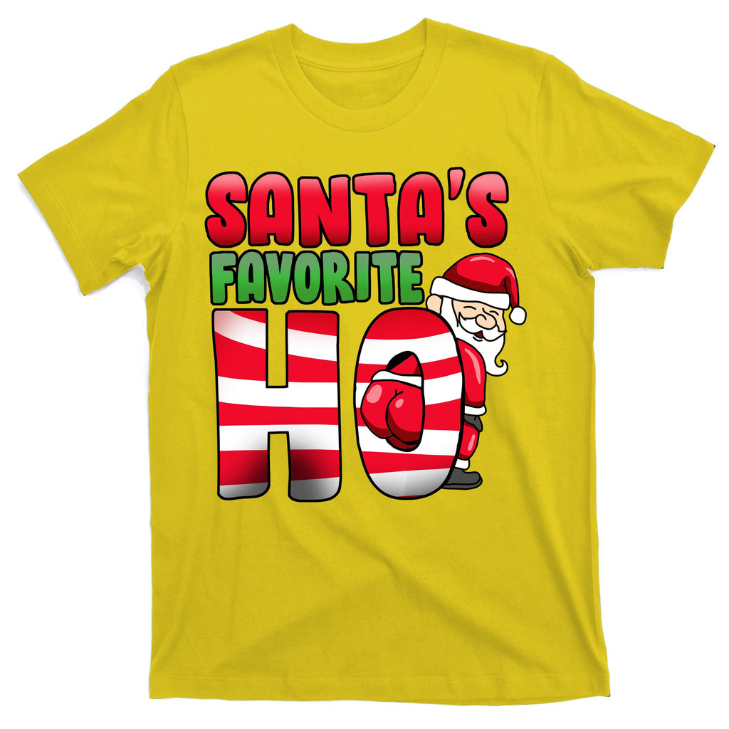 Santa's Favorite Ho Funny X-Mas T-Shirt