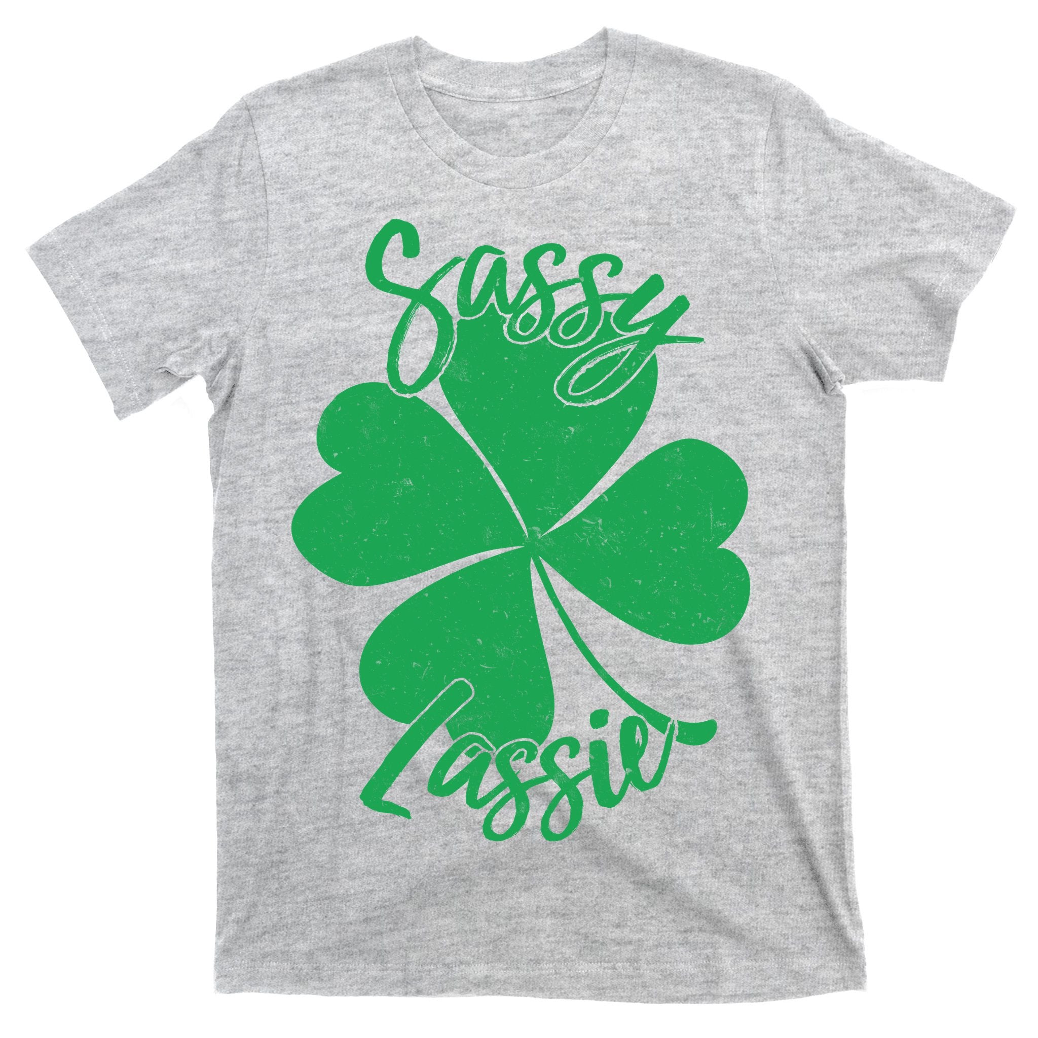 Sassy Lassie Irish Clover St. Patrick's Day T-Shirt