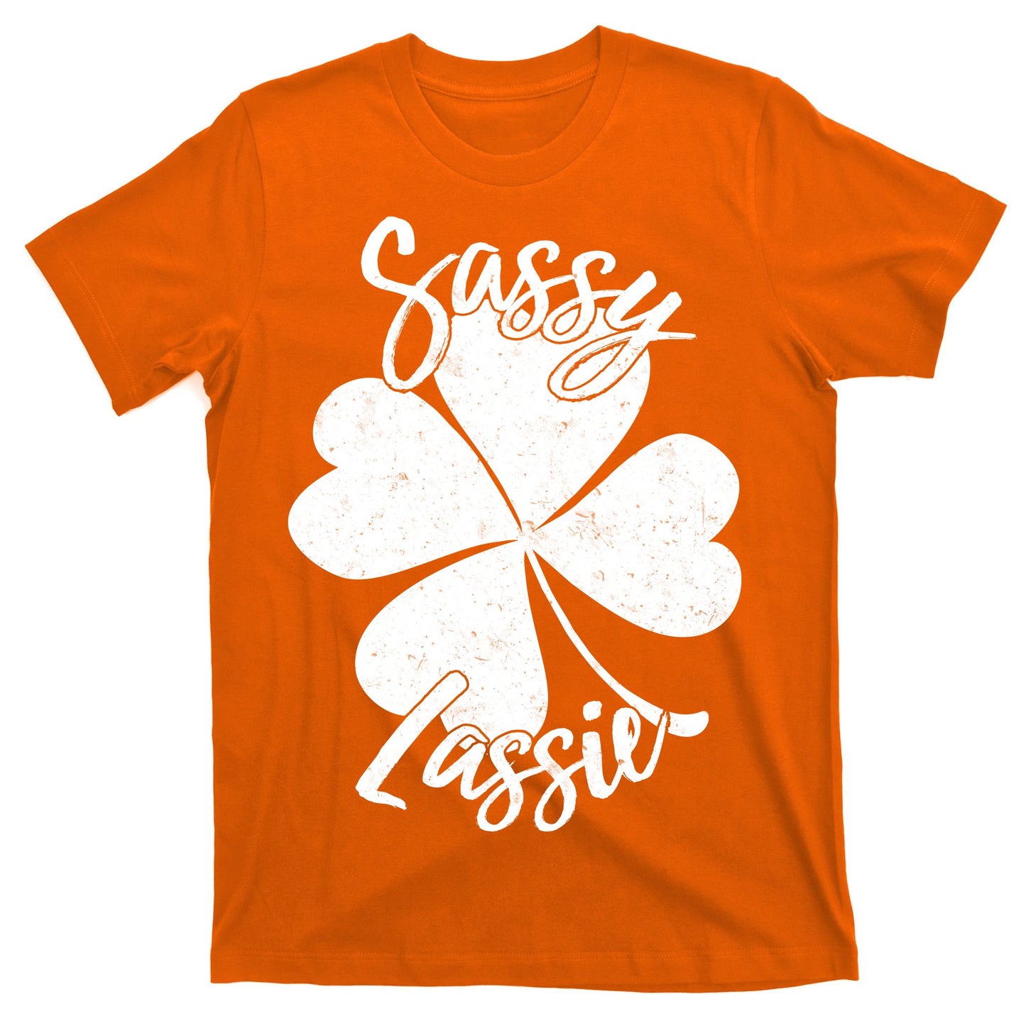 Sassy Lassie Irish Clover St. Patrick's Day T-Shirt
