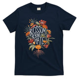 Subtle Anti Trump 8647 Flower Boho Style Liberal Floral T-Shirt