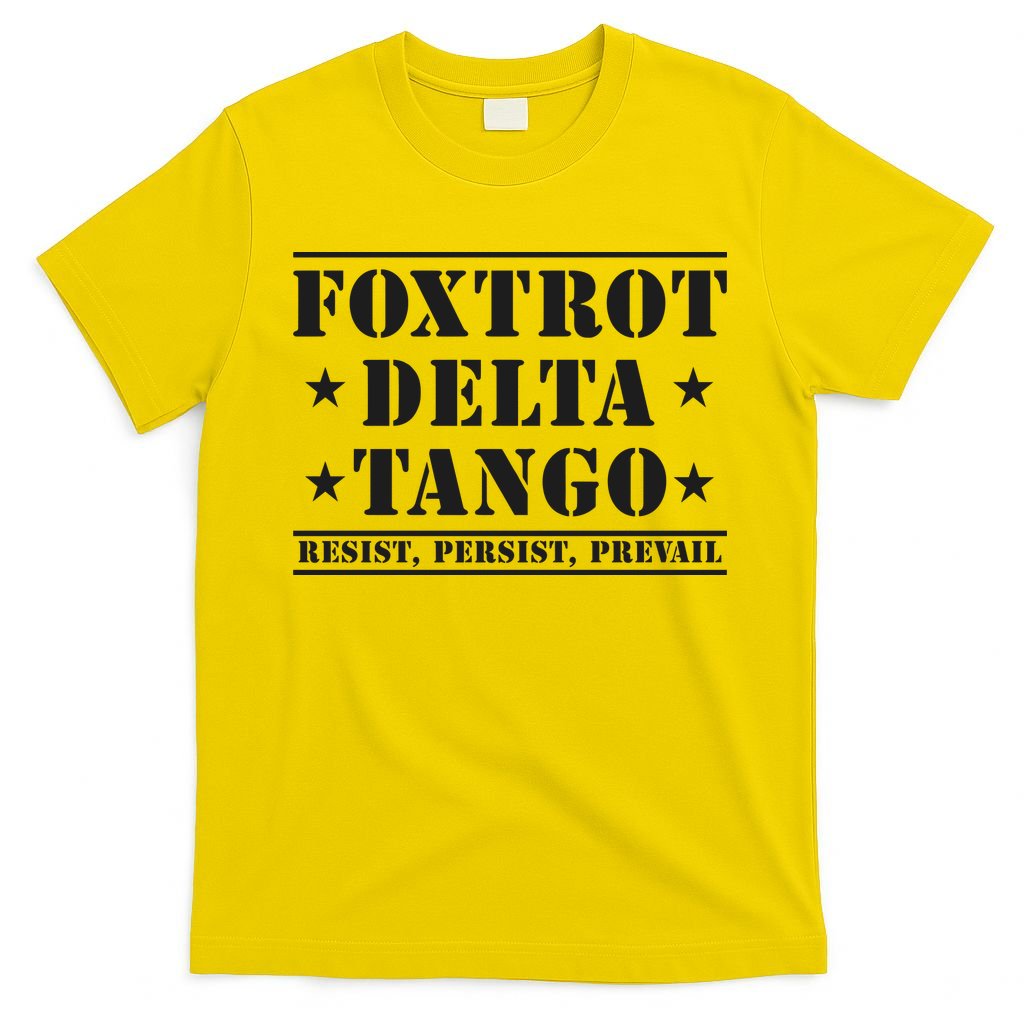 Subtle Anti Trump Fdt Democrat Resistance Gift T-Shirt