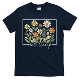 Subtle Anti Trump Floral Flower Democrat President Liberal T-Shirt