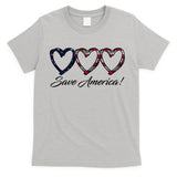 Save America USA Heart T-Shirt