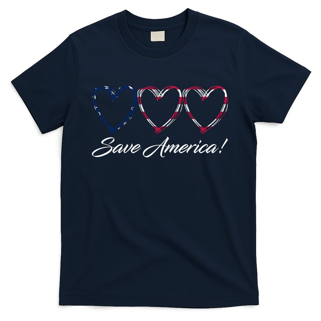 Save America USA Heart T-Shirt