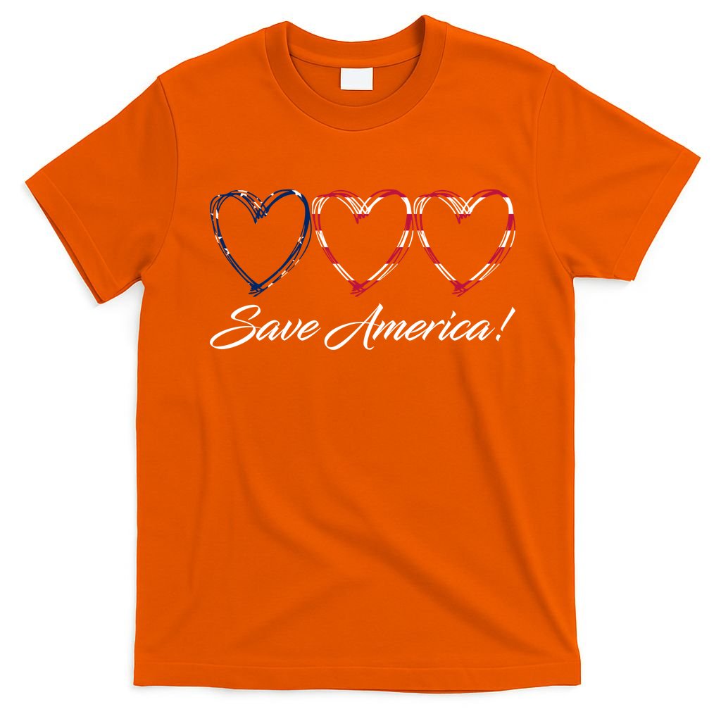 Save America USA Heart T-Shirt