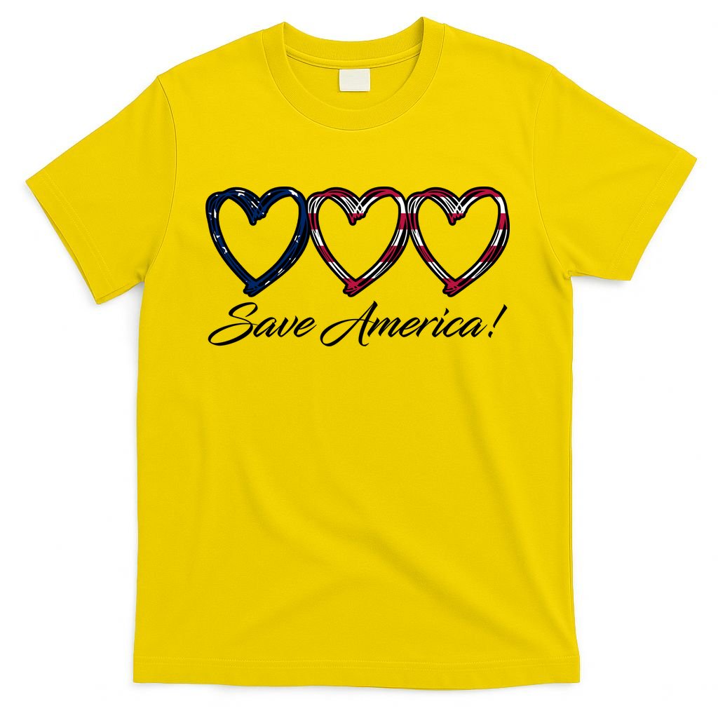 Save America USA Heart T-Shirt