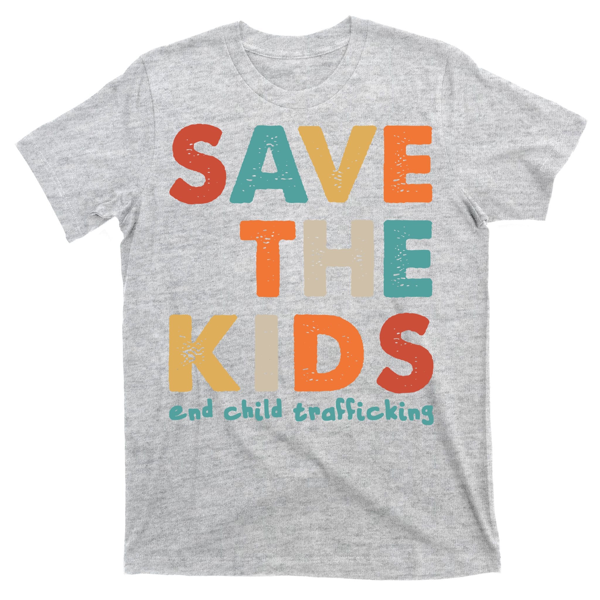 Save the Kids End Child Trafficking  T-Shirt