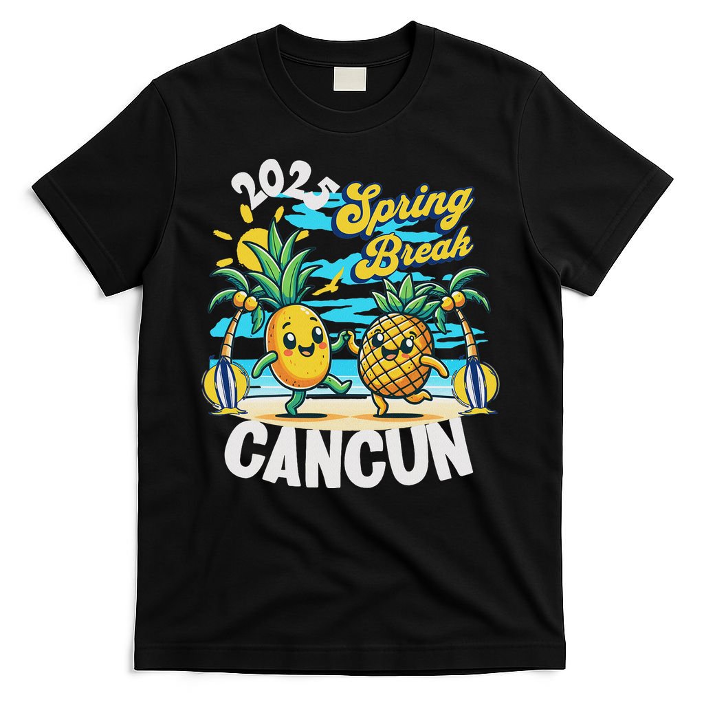 Spring Break Cancun 2025 Family Vacay Souvenir Summer 2025 T-Shirt