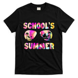 School Bus Driver Out For Summer Tie Dye Sunglasses T-Shirt