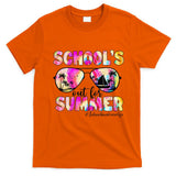 School Bus Driver Out For Summer Tie Dye Sunglasses T-Shirt