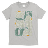 Subtle Boho Flowers Anti Trump Anti Maga Kamala Harris Voter T-Shirt