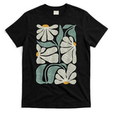 Subtle Boho Flowers Anti Trump Anti Maga Kamala Harris Voter T-Shirt