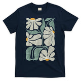 Subtle Boho Flowers Anti Trump Anti Maga Kamala Harris Voter T-Shirt