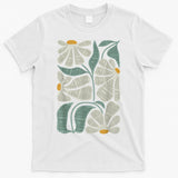 Subtle Boho Flowers Anti Trump Anti Maga Kamala Harris Voter T-Shirt