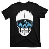 Ski Boarding Skull T-Shirt