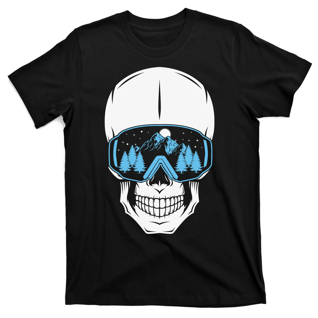 Ski Boarding Skull T-Shirt