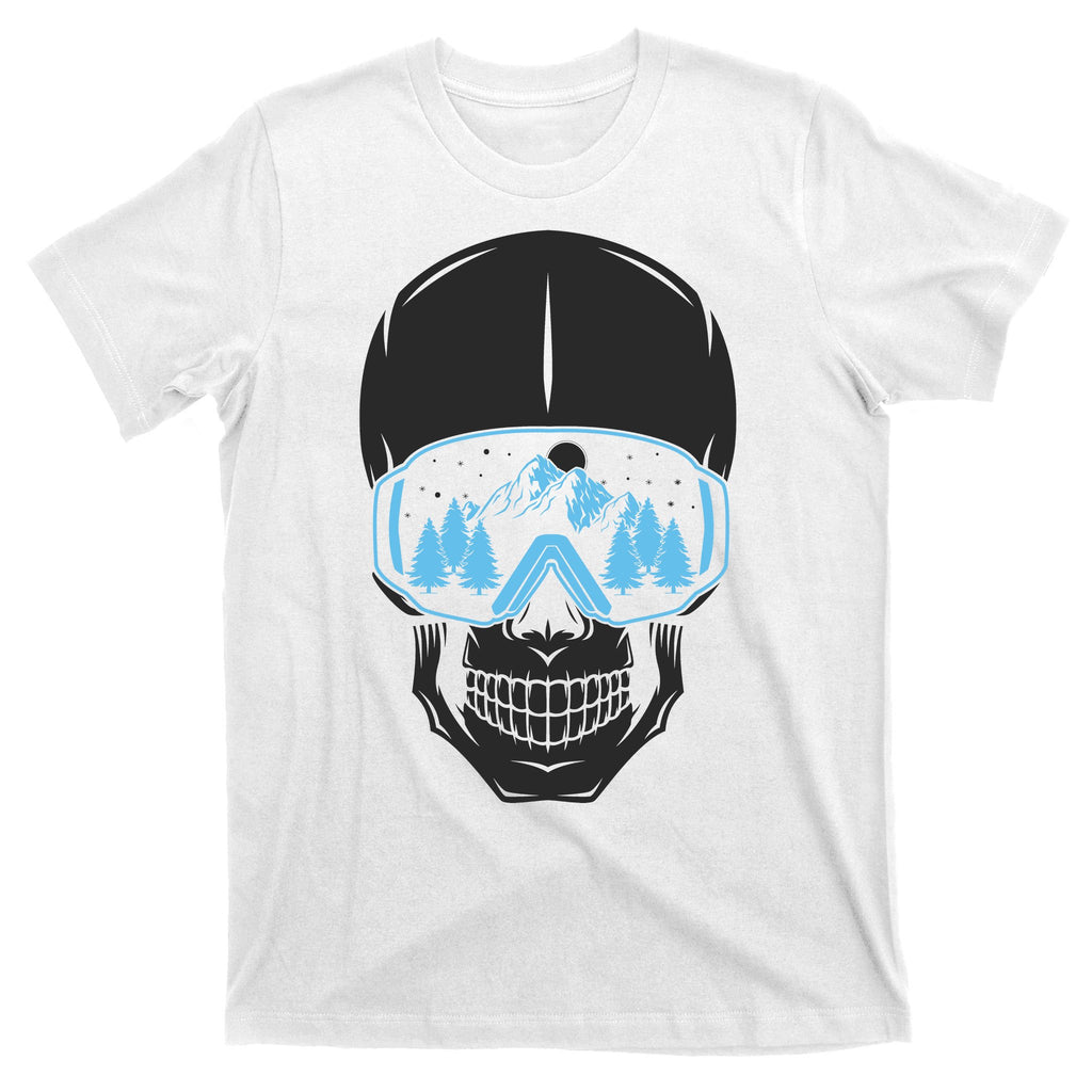 Ski Boarding Skull T-Shirt