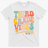 Third Grade Vibes For Girl Boy 3rd Grade Teacher T-Shirt