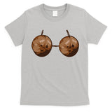 Summer Coconut Bra Halloween Costume Funny Outfit Gift T-Shirt