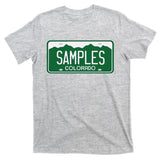 Samples Colorado License Plate T-Shirt