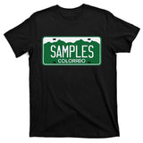 Samples Colorado License Plate T-Shirt