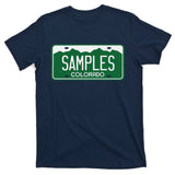 Samples Colorado License Plate T-Shirt