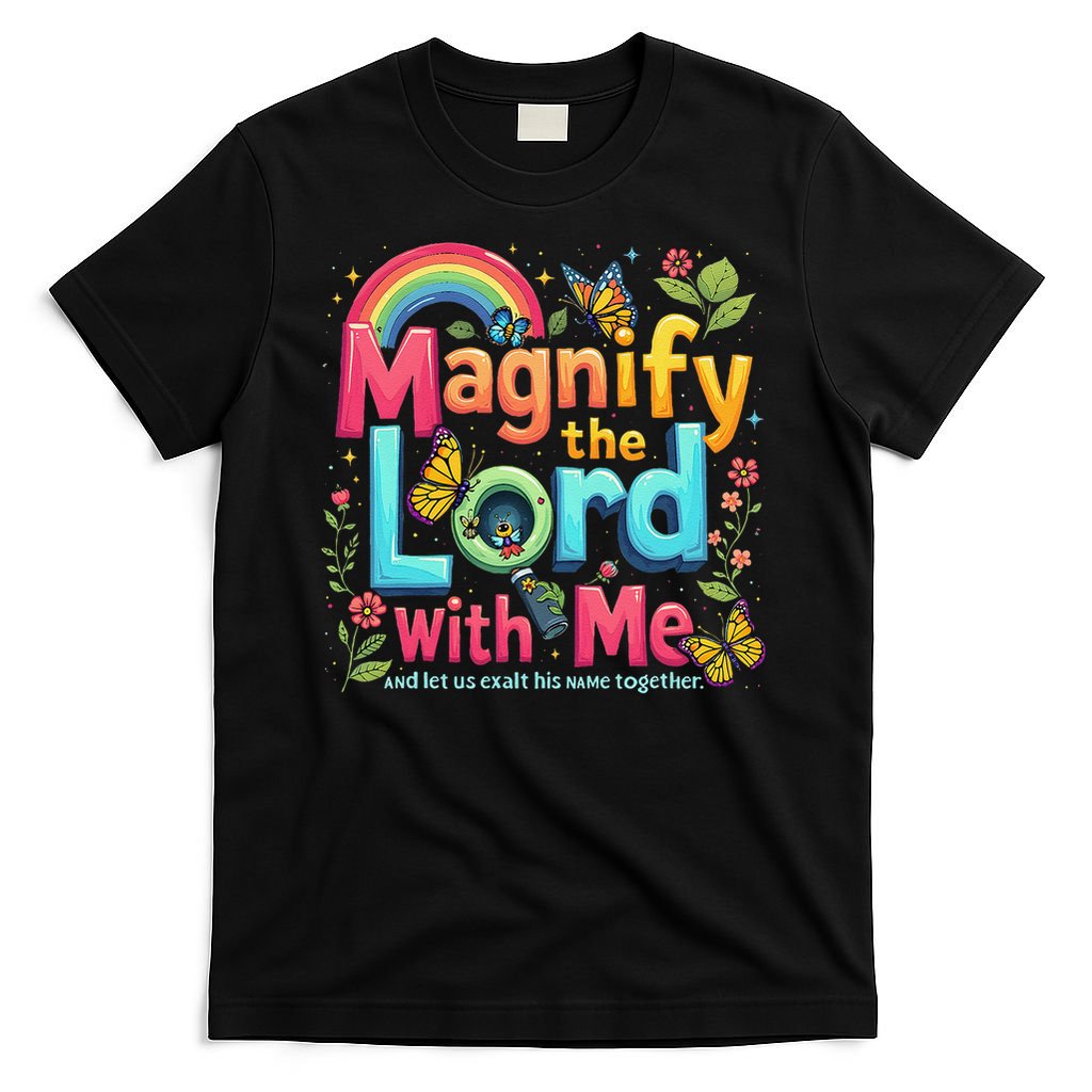 Summer Camp Magnify The Lord Christian VBS 2025 Gift T-Shirt