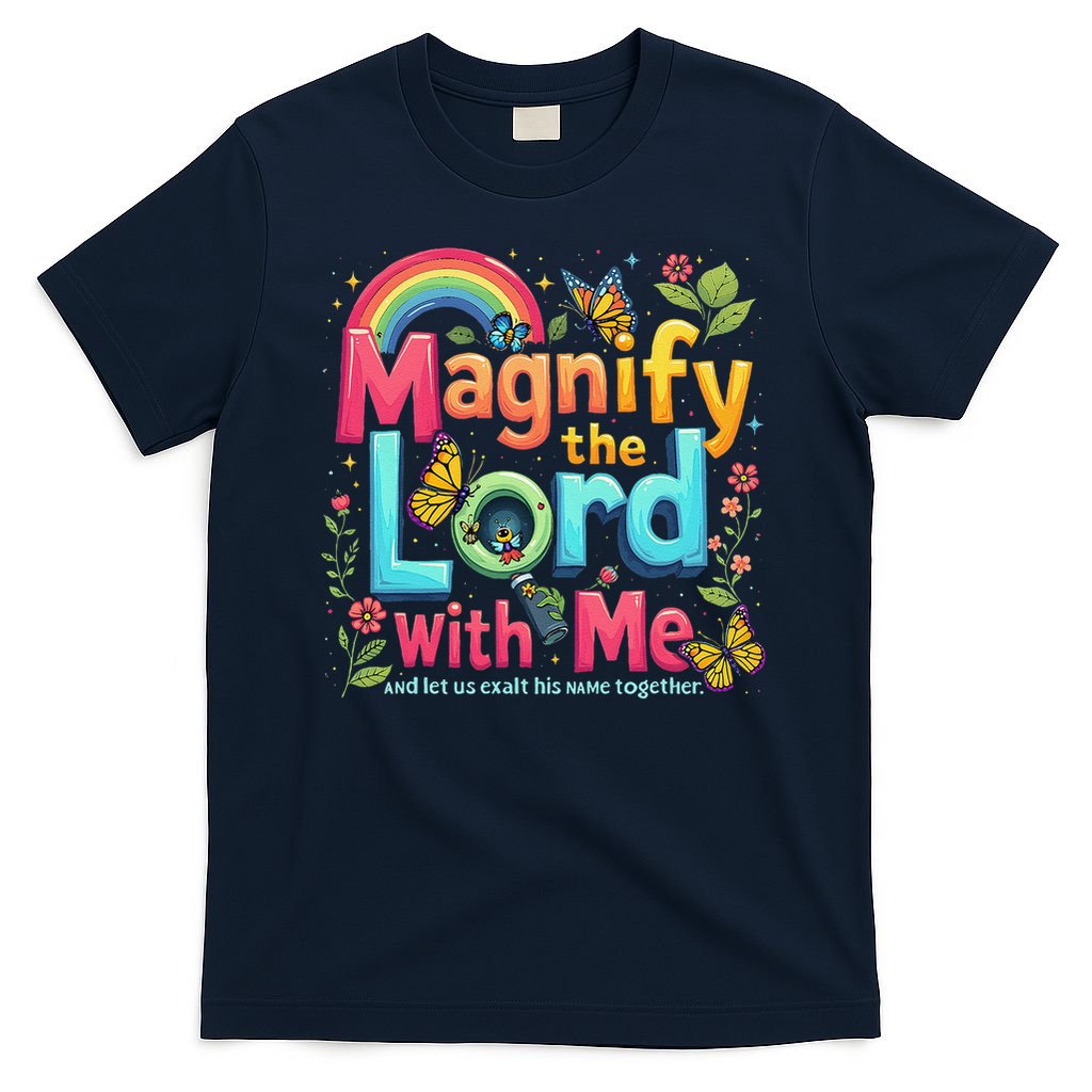 Summer Camp Magnify The Lord Christian VBS 2025 Gift T-Shirt