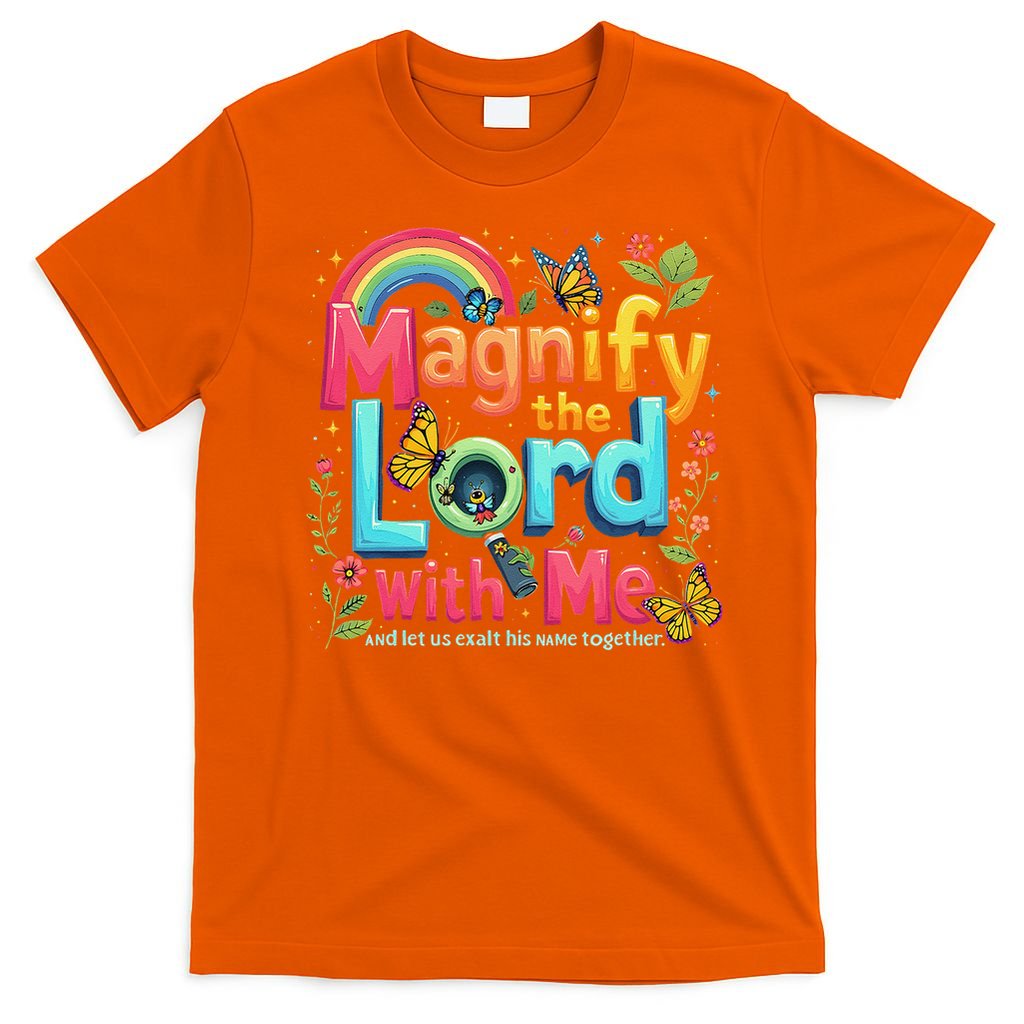 Summer Camp Magnify The Lord Christian VBS 2025 Gift T-Shirt