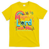 Summer Camp Magnify The Lord Christian VBS 2025 Gift T-Shirt