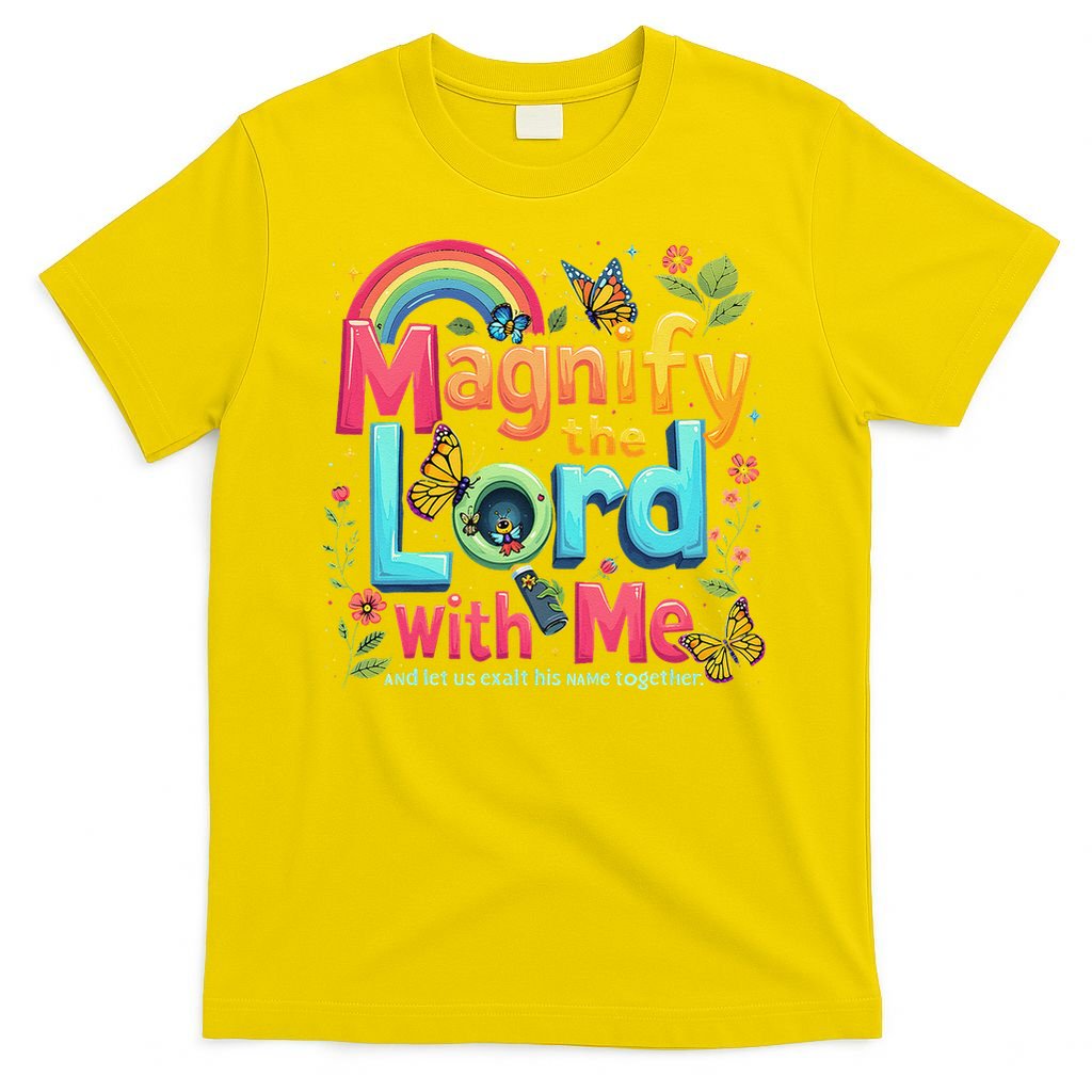 Summer Camp Magnify The Lord Christian VBS 2025 Gift T-Shirt