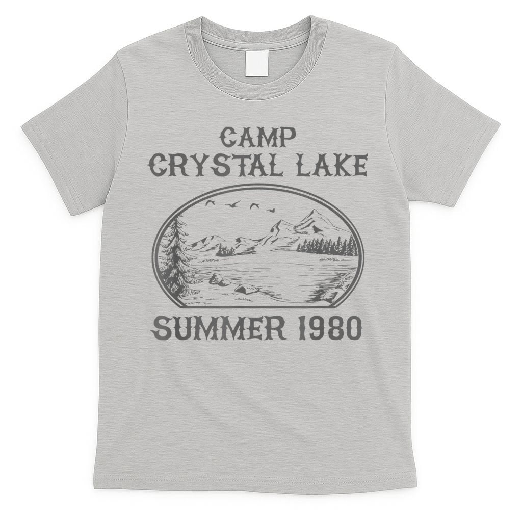 Summer Camp Retro 1980 Crystal Clear Lake Halloween Friday T-Shirt
