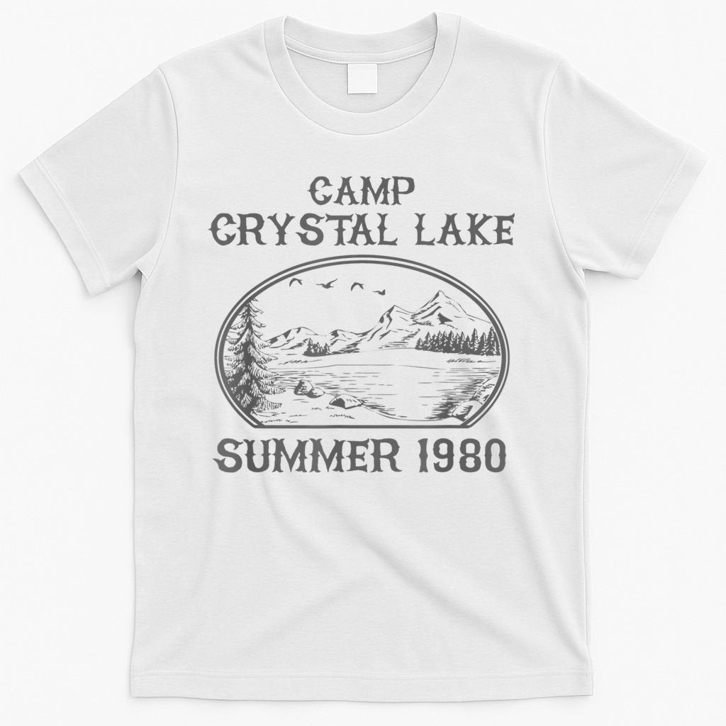 Summer Camp Retro 1980 Crystal Clear Lake Halloween Friday T-Shirt