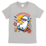 Summerween Cute Spooky Summer Ghost Halloween Lover T-Shirt