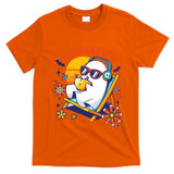Summerween Cute Spooky Summer Ghost Halloween Lover T-Shirt