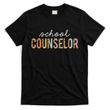 School Counselor Teacher Funny Rainbow Lover Back To School T-Shirt