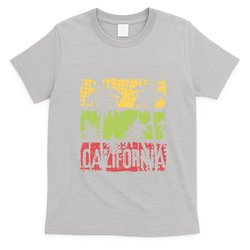 Surfing California Vintage Summer Beach Gift T-Shirt
