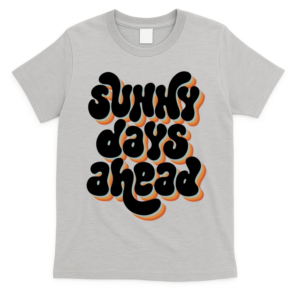 Sunny Days Ahead Retro Summer T-Shirt
