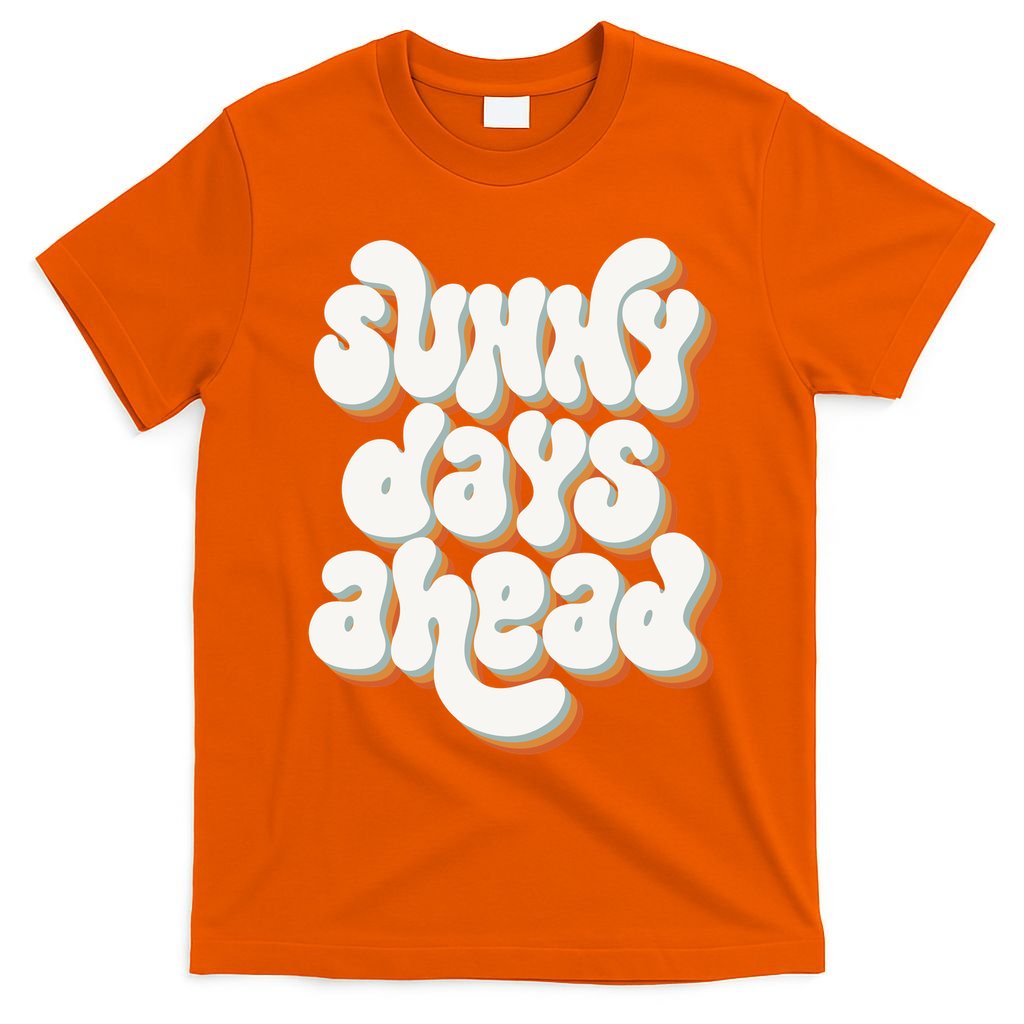 Sunny Days Ahead Retro Summer T-Shirt