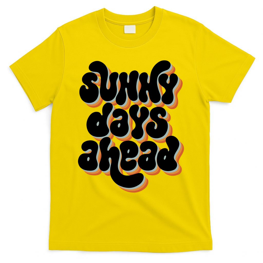 Sunny Days Ahead Retro Summer T-Shirt