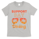 Support Day Drinking Funny Summer Beach Vacation T-Shirt