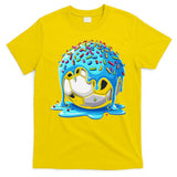 Soccer Drip Ice Cream Drip With Sprinkles Summer T-Shirt