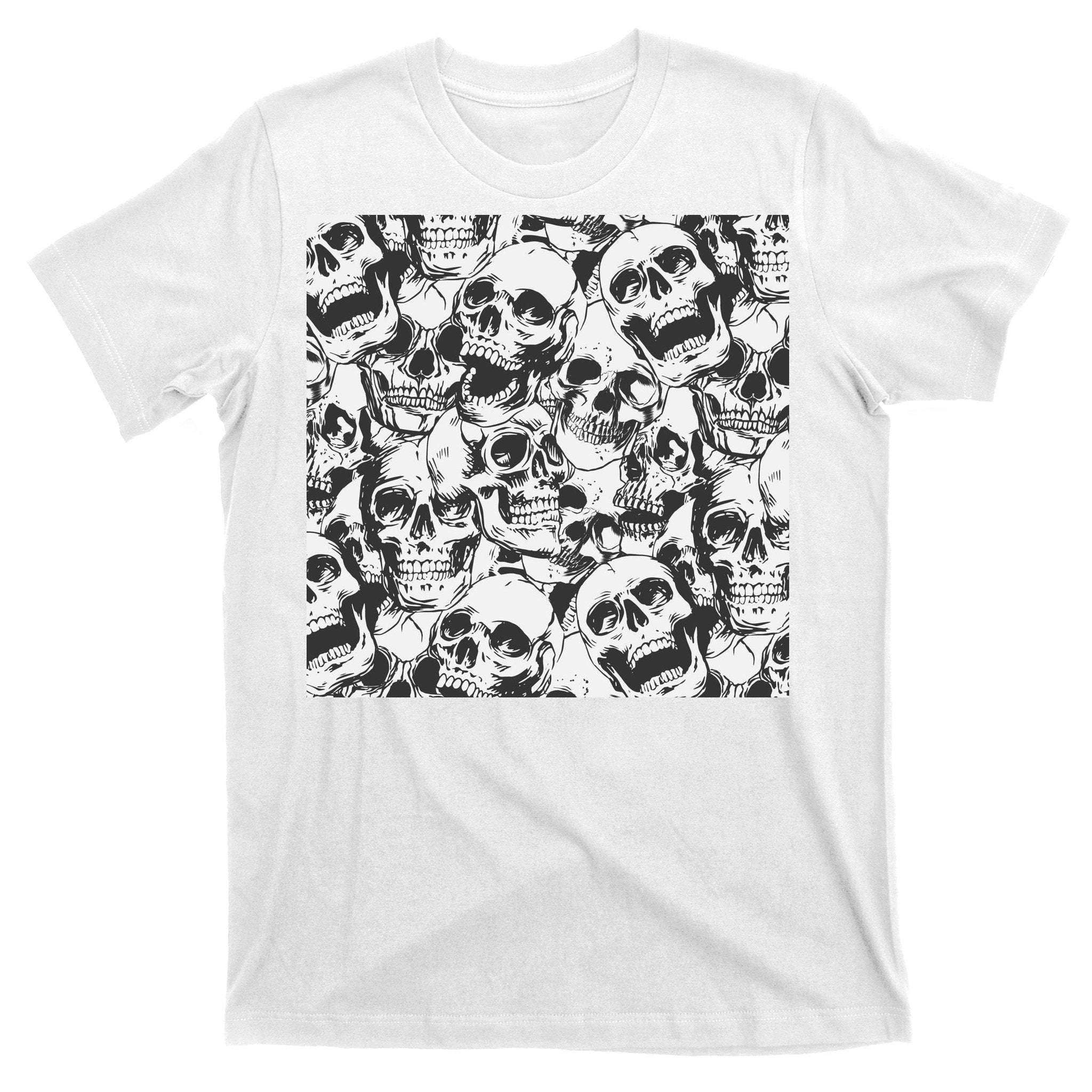 Spooky Deadly Skulls T-Shirt