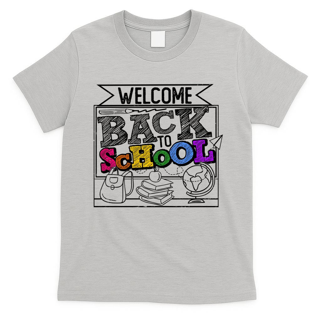 Sketchy Doodle Welcome Back To School T-Shirt