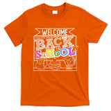 Sketchy Doodle Welcome Back To School T-Shirt