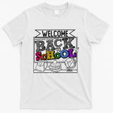 Sketchy Doodle Welcome Back To School T-Shirt